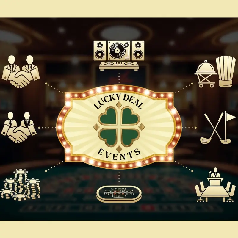 Lucky Deal Events Venue Casino Party Game Rental Event  Services & Venue Partner Texas