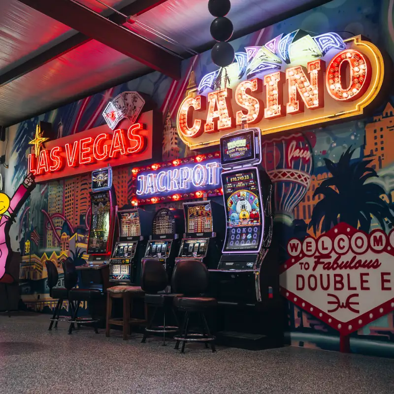 Luck Deal Casino Parties delivers winners and unforgettable memories with every events. Serving the Dallas-Fort Worth (DFW), surrounding areas and across Texas. Vegas slot machines at the Double E Ranch & Venue, South Venue - Ferrari Room.